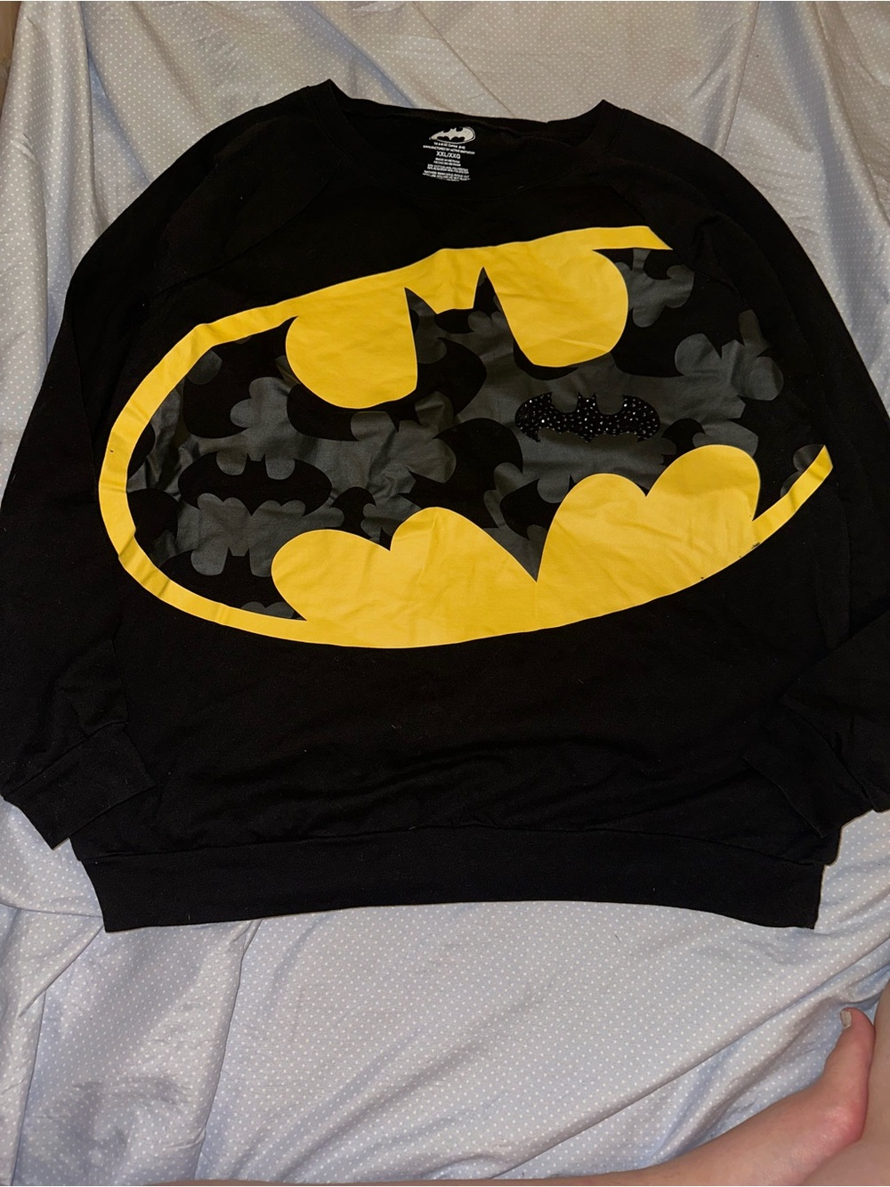 Batman pullover sweater sparkle size XXL